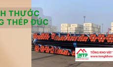 Bảng tra kích thước ống thép đúc tiêu chuẩn