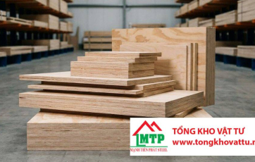 Ván ép bao bì - Kích thước và độ dày linh hoạt, chất lượng đảm bảo