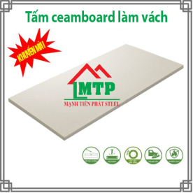 Giá tấm cemboard làm vách mới nhất 2025