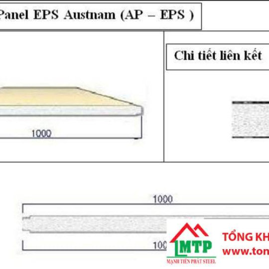 Kích Thước Tấm Panel Tôn Xốp
