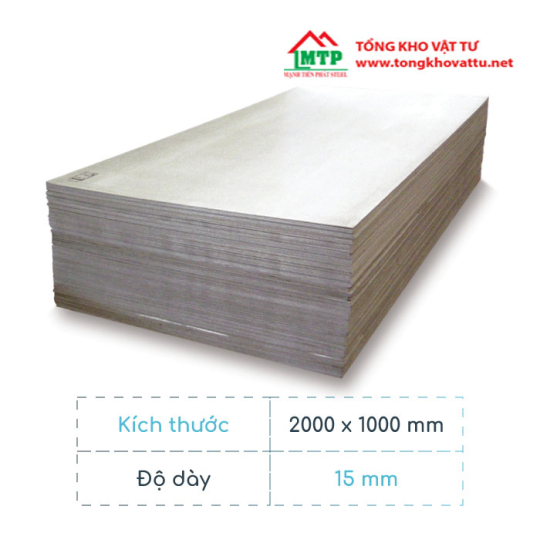  Bảng báo giá tấm cemboard 15mm mới nhất 2025