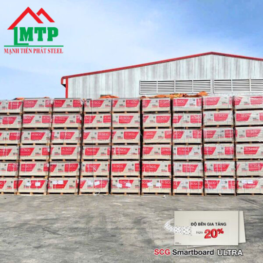 Bảng báo giá tấm cemboard Smartboard SCG mới nhất 2025