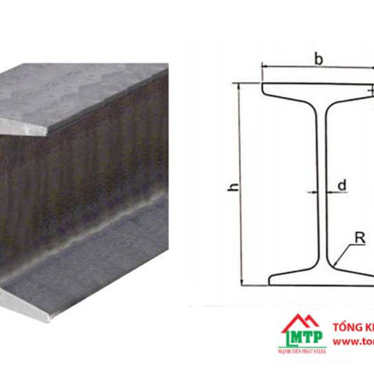 Bảng Quy Cách Kích Thước, Trọng Lượng Thép Hình I Phổ Biến