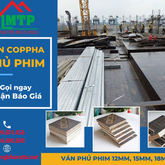 Giá ván ép phủ phim Hòa Phát mới nhất 2025