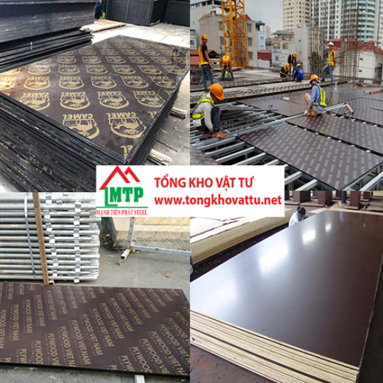 Mua ván ép phủ phim 1220x2440mm dày 12mm